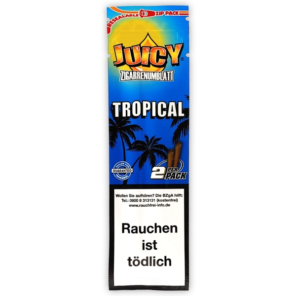 Juicy Blunts Tropical 2er Pack Passionsfrucht  Aroma